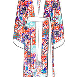 Siciliana - Carmella Kimono (Off-White)