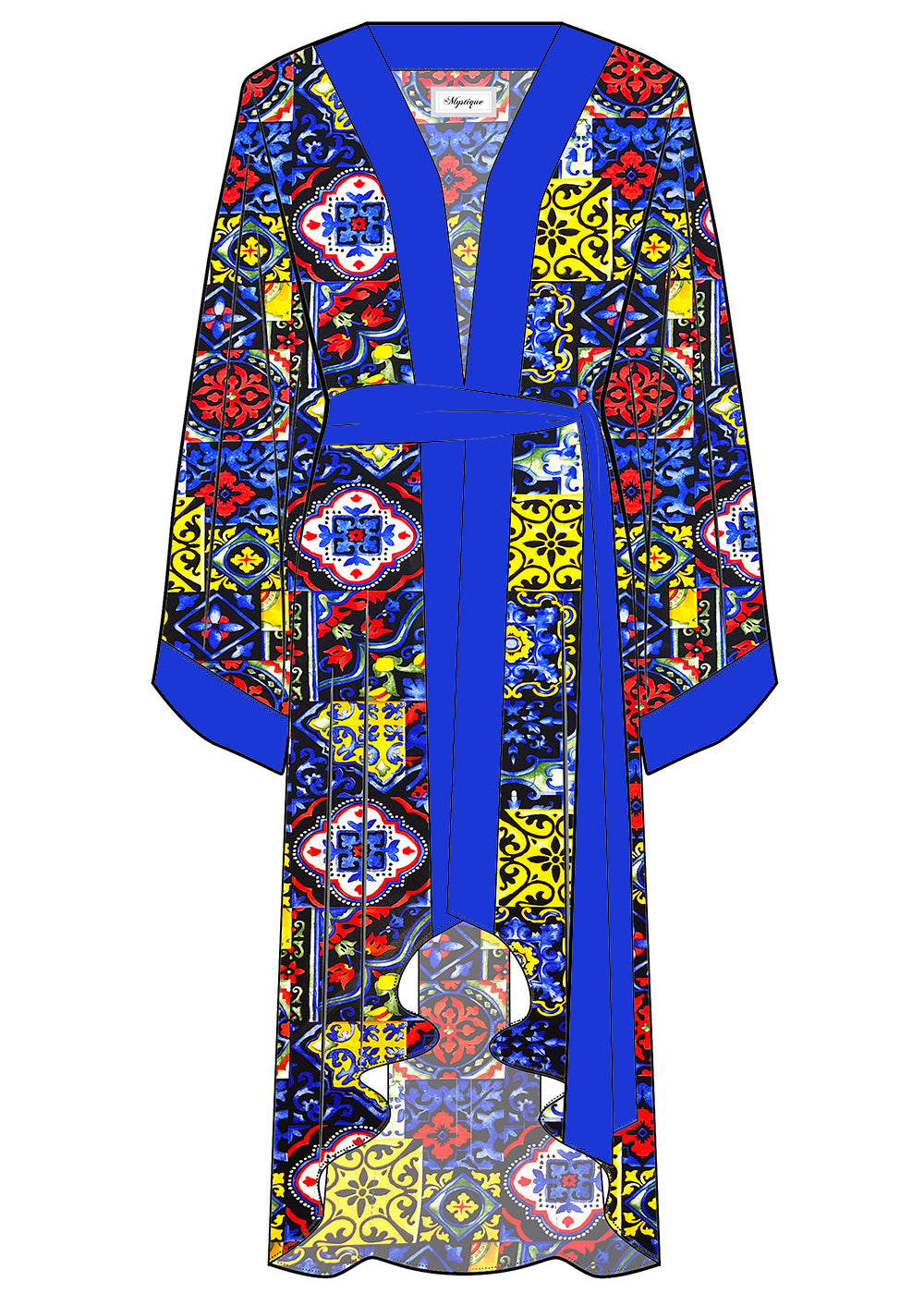 Siciliana - Valentina Kimono (Royal Blue)