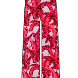 Jungle - Red / Grey Palm Pants (Red)