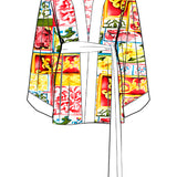 Siciliana - Gianna Kimono (Off-White)