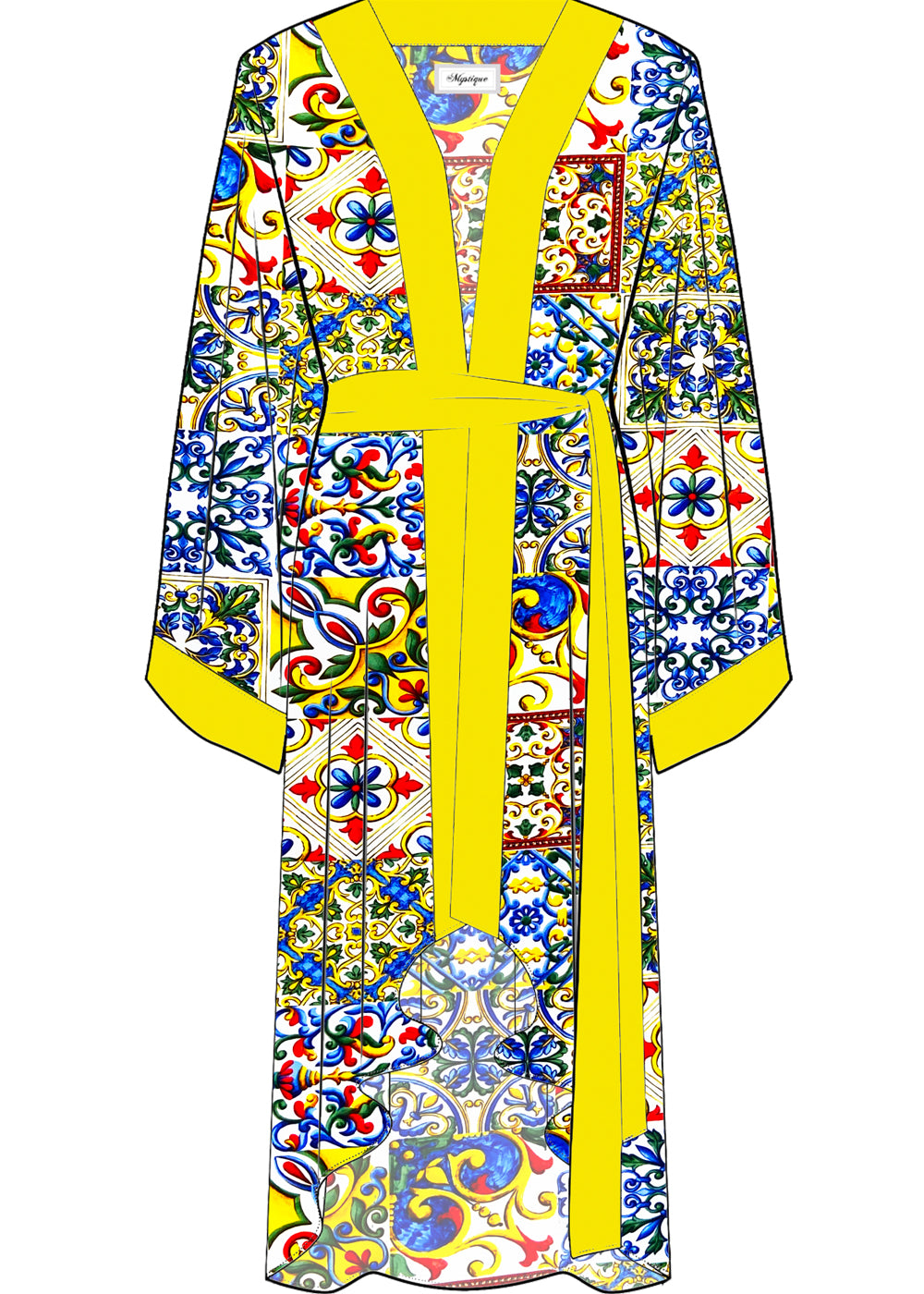 Siciliana - Dulce Kimono (Yellow)