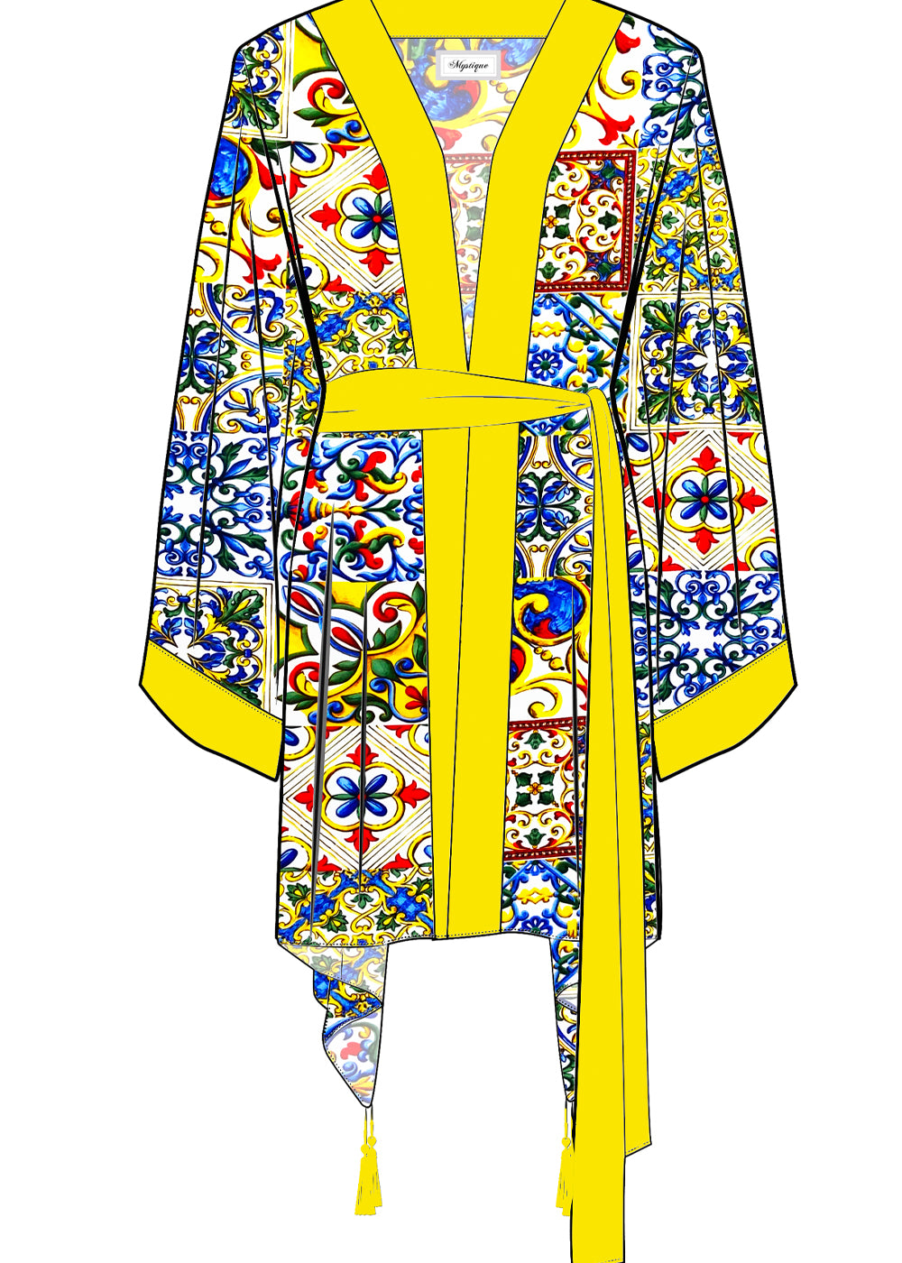 Siciliana - Dulce Kimono (Yellow)