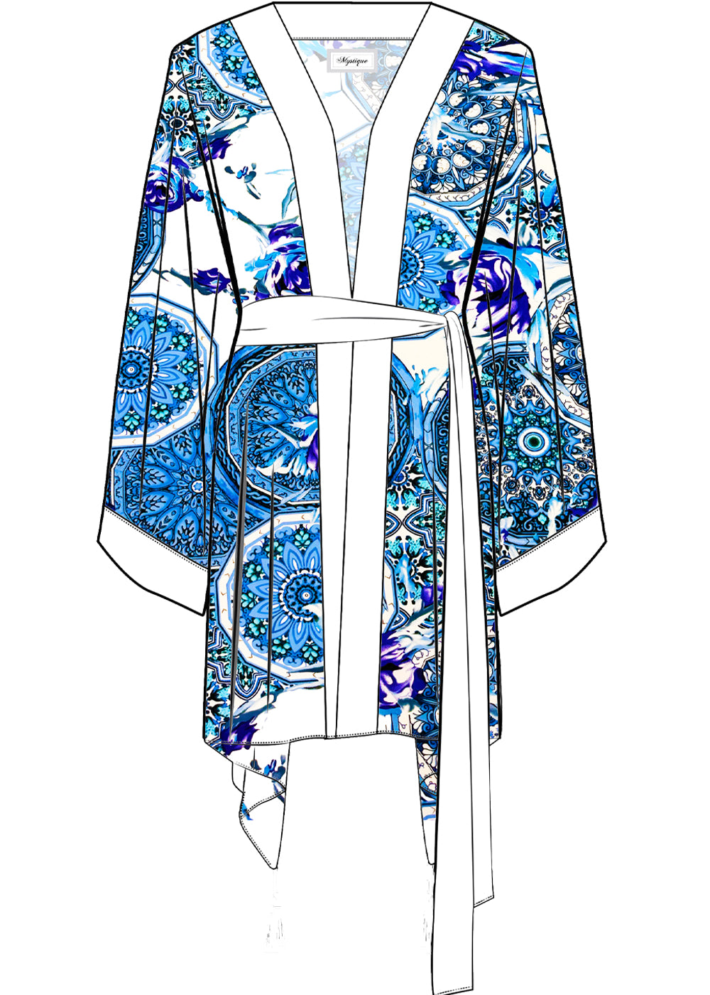 Siciliana - Aurora Kimono (Off-White)