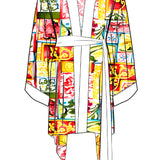 Siciliana - Gianna Kimono (Off-White)