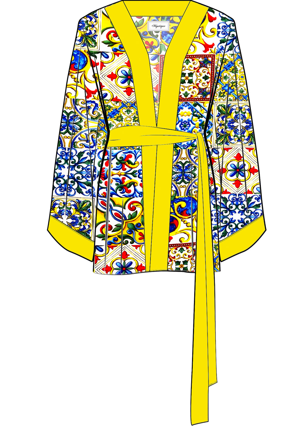 Siciliana - Dulce Kimono (Yellow)