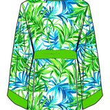 Euphoria – Paradise Palm Kimono (Neon Green)