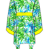 Euphoria – Paradise Palm Kimono (Neon Yellow)