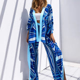 Tribal - Panacea Kimono (Baby Blue)