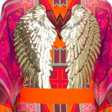 Tribal - Pink Kimono Wings (Neon Orange)