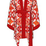 Siciliana - Rosa Kimono (Red)