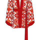 Siciliana - Rosa Kimono (Red)