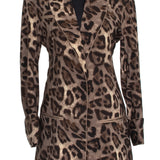 Safari - Grey Leo Blazer (Light Taupe)