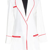 Monochrome - White Blazer (Red)