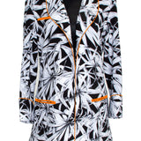 Tropics - Night Garden Blazer (Neon Orange)