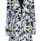 Tropics - Night Garden Blazer (Neon Yellow)