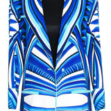 Tribal - Panacea Blazer (Baby Blue)