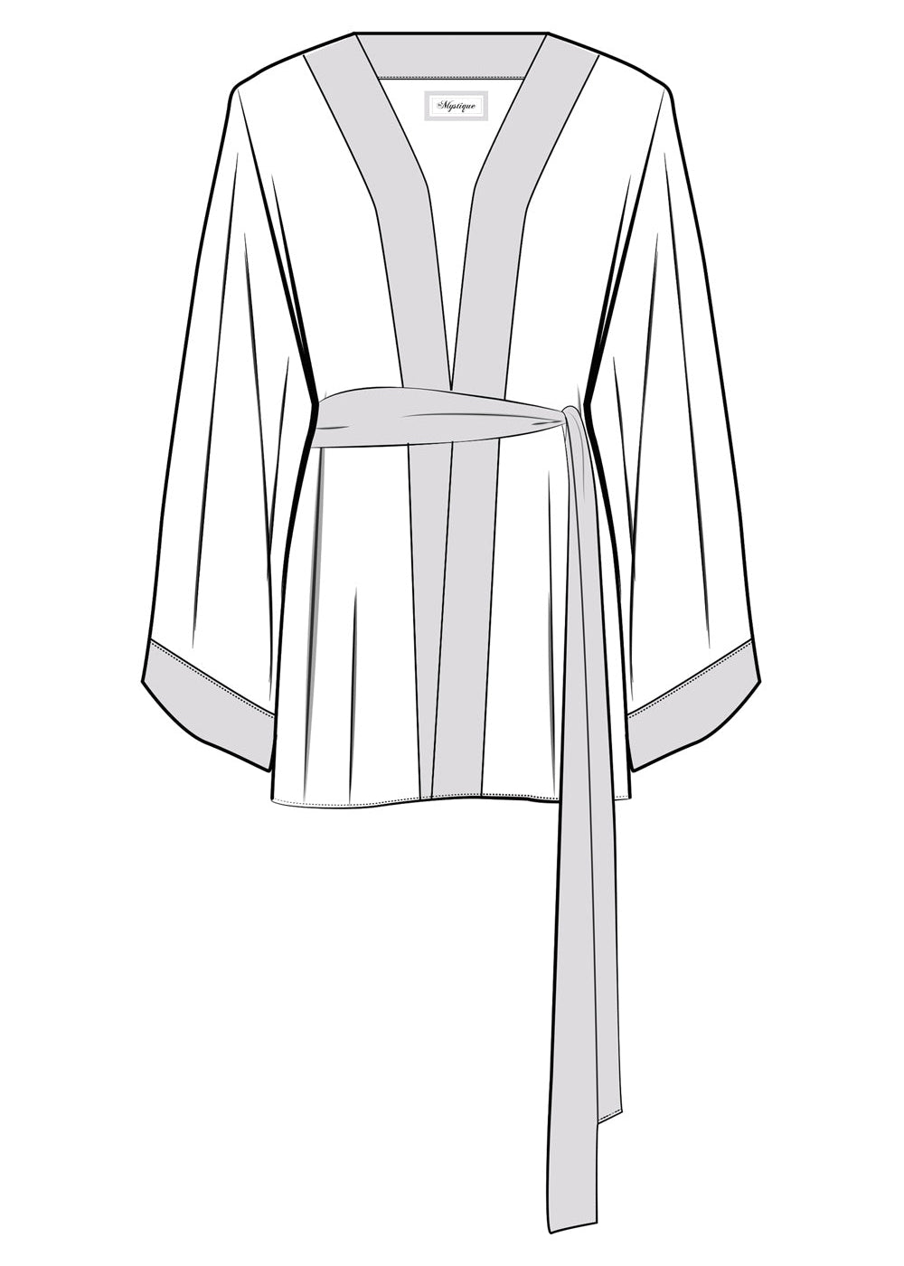 Siciliana - Vittoria Kimono (Off-White)