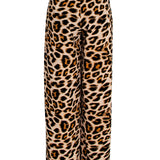 Safari - Orange Leopard Pants (Neon Orange)