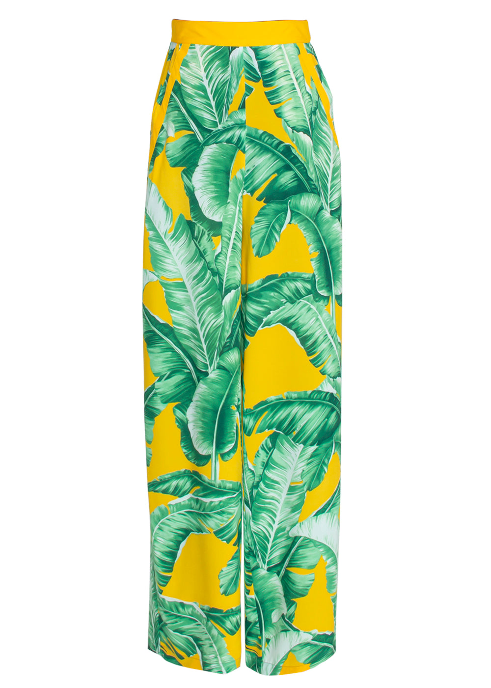 Jungle - Yellow Palm Pants (Yellow)