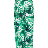 Jungle - Monstera White / Green Pants (Neon Orange)