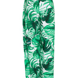 Jungle - Monstera White / Green Pants (Neon Green)