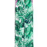 Jungle - Monstera White / Green Pants (Neon Pink)