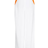 Monochrome - White Pants (Neon Orange)