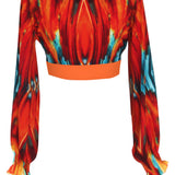 Cruise - Serendipity Crop Top (Neon Orange)