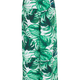 Jungle - Monstera White / Green Pants (Off-White)