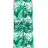 Jungle - Monstera White / Green Pants (Neon Pink)