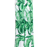 Jungle - Green Palm Pants (Off-White)