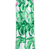 Jungle - Green Palm Pants (Neon Pink)