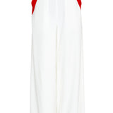 Monochrome - White Pants (Red)