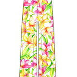 Euphoria - Floral Love Pants (Neon Yellow)