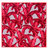 Jungle – Red / Grey Palm Scarf (Red)