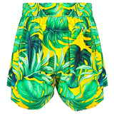 Jungle – Monstera Yellow Havana Shorts