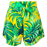 Jungle – Monstera Yellow Havana Shorts