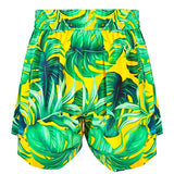 Jungle – Monstera Yellow Havana Shorts