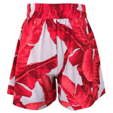 Jungle – Red / Grey Palm Havana Shorts