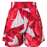 Jungle – Red / Grey Palm Havana Shorts