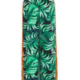 Jungle - Monstera Black / Green Pants (Neon Orange)