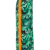 Jungle - Monstera Black / Green Pants (Neon Orange)