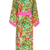 Tropics - Jungle Paradise Kimono (Neon Pink)