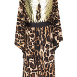 Safari - Wild Cat Kimono Wings (Black) - Long