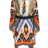 Tribal – Orange Apache Kimono Wings (Black)