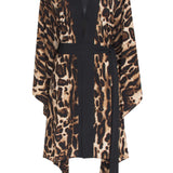 Safari - Wild Cat Kimono (Black)