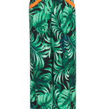 Jungle - Monstera Black / Green Pants (Neon Orange)