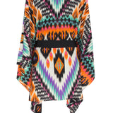 Tribal – Orange Apache Kimono (Black)