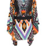 Tribal – Orange Apache Kimono Wings (Black)