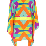 Tribal - Colorful Mayan Kimono (Neon Yellow)